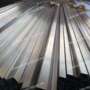 304 316L Stainless Steel Square Pipe 10x10 to 200x200mm 6m Length