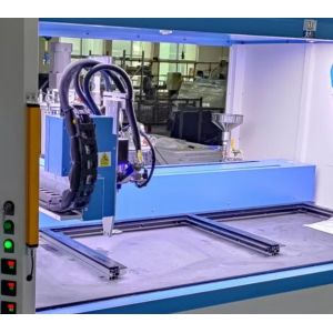 High Precision CCD Automatic SMT Glue PU Dispenser with Double Cylinder Plunger