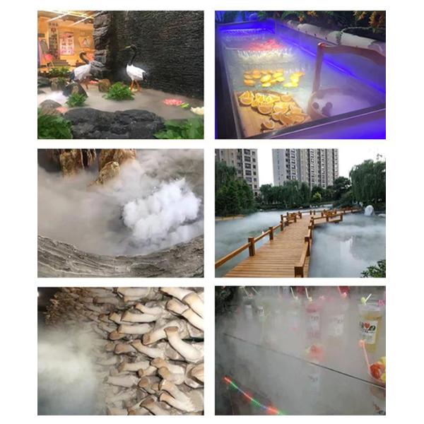 ISO9001 Food Grade SS 300W 1.7MHZ Ultrasonic Atomizer