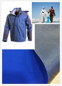 China Skiing Wear Soft Nylon Taslon Fabric Water Repellent Dyed Bonding With Tricot on sale