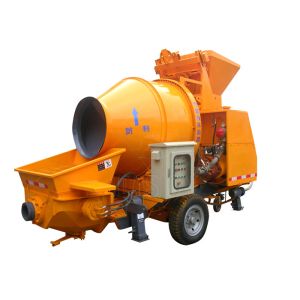 Cement machinery electric engine lightweight foam mobile portable concrete mixer