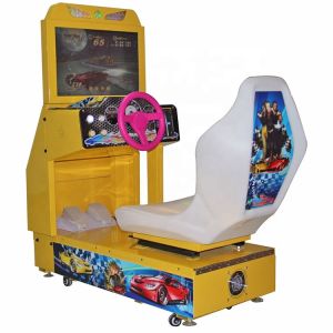 China Amusement Racing Car Kids Arcade Machine For Mall on sale