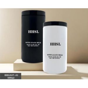 China 500ml PP Cosmetic Jar Customized Body Cream Jar with Srew Cap on sale