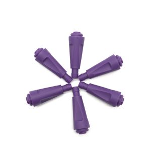 Purple NIBP Cuff Air Hose Connector Drager Single Tube Connector