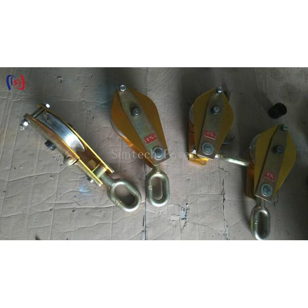 OEM Overhead Line Hoist Sheave Tackle Steel Sheaves Cable Pulley Block Aluminium Alloy