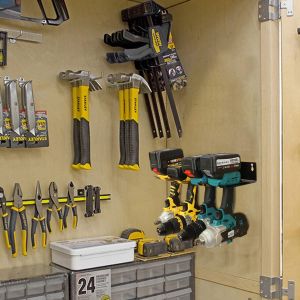 Wall Mount Drill Holder for White Power Tools Customized Instruction for Quick