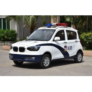 Modern 72V 3.5KW Electric Patrol Car , Closed Smart Security Patrolling Vehicles