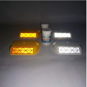 Square Reflective Road Studs Choose from Red Blue Yellow White or Green LED