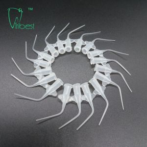 0.35mm Disposable Dental Needles Capillary Tip Pre Bent