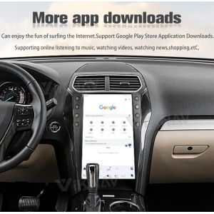 14.4 Inch Touch Screen Car radio For 2011--2019 Ford Explorer GPS Navigation