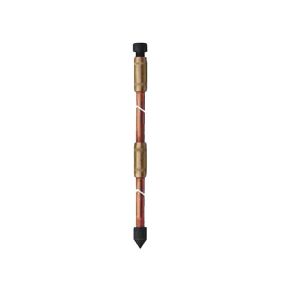 High Tensile Strength Copper Round Bar , Copper Lightning Rod 1200mm