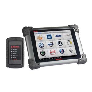Autel Maxisys MS908 Automotive Diagnostic Scanner Tool Connected MaxiFlash Elite