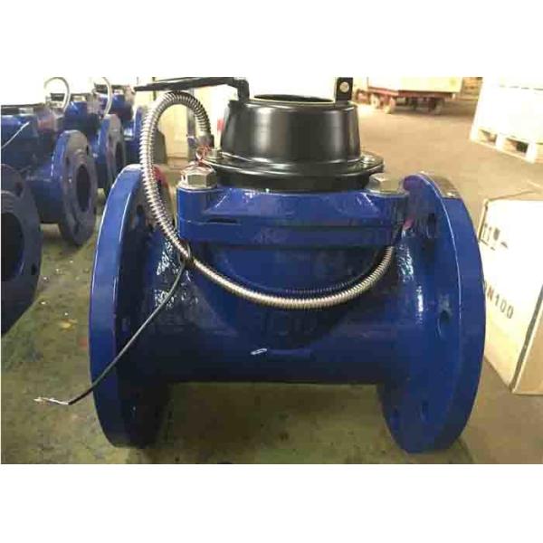 Quality DN50 - 300 PN16 Hot Woltman Water Meter With Pulse Emitter For Remote Reading wholesale