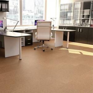 Cheap Custom Wood Floor Solution 4mm 5mm Portugal Cork Flooring Tiles with Onsite Training for sale