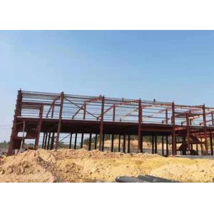 M24 Prefabricated Steel Buildings With 150mm Sandwich Panel