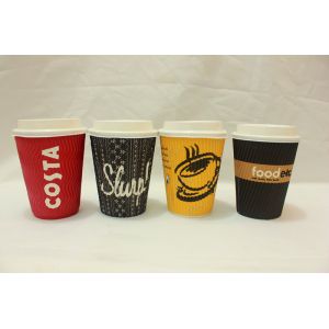 Single / Double Sides PE Paper Cup Sleeve Machine For Cold Drink