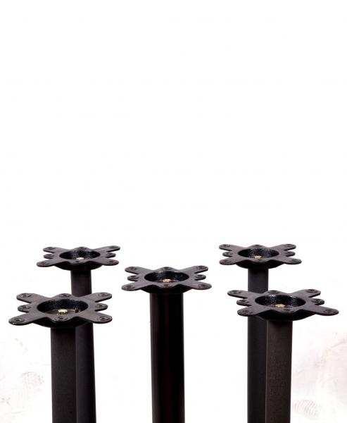 Quality Powder Coated Metal Table Legs Shape Customized For Restaurant 2202 wholesale
