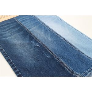 High Stretch Denim Fabric 10oz Cotton Polyester Rayon Jeans Textile 58/59''