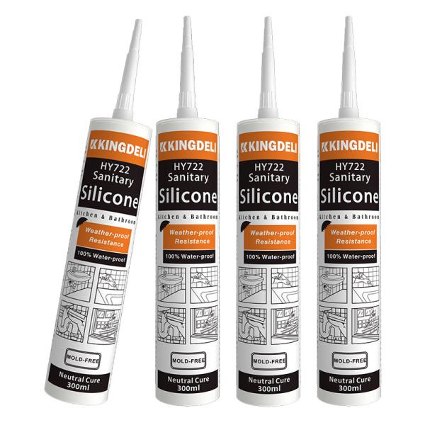 Quality China Manufacturer Grey Rtv GP Sanitary Silicone Sealant Adhesive Glue wholesale