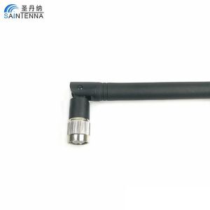 Flexible High Gain 4G LTE Antenna , 7dBi Rubber Duck 450MHz TNC Antenna