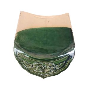 Ancient Chinese Roof Tile Drip Tile For Roof Eaves With Flower And Dragon Pattern Design