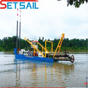 Cheap 12 Inch Cutter Suction Dredger with Diesel Engine Drive and Cyclone Type Hydrocyclone for sale