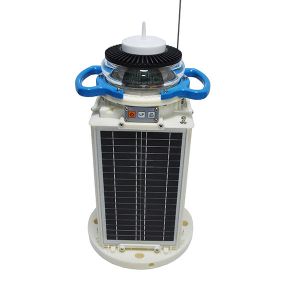 IP68 Fixed Compact Solar Navigation Light AIS With Customizable Flash Patterns
