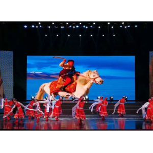 Customized P6 Indoor LED Stage Screen Rental / RGB LED Display Boards With