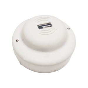 24V DC UV Flame Detector - Fast Response Fire Alarm Sensor for High-Risk