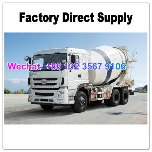 China LHD & RHD 6x4 Tri-Ring 375HP 8--12CBM concrete cement mixer truck for Ghana on sale