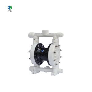 Pneumatic Double Diaphragm Pump High Speed Efficiency With PVDF