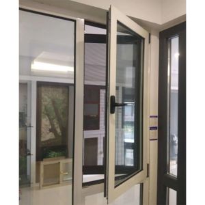 Latest Design Double Glazed Aluminum Casement Windows With Stainless Steel