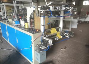 Cheap Continuous Rolled Plastic Bag Maker , Carry Bag Manufacturing Machine 2.5KW Power for sale