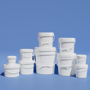 Cheap Reusable Sealing 5 Gallon Translucent Bucket PP Plastic Food Safe Oem for sale