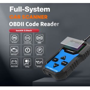Full System Konnwei Konnwei Car Diagnostic Scanner KW350 Including Engine / ABS