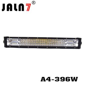 Cheap LED Light Bar JALN7 396W 4Rows Combo Beam LED Driving Lamp Super Bright Off Road Lights LED Work Light Boat Jeep for sale