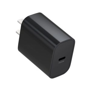 PD20W Cell Phone Charger Adapter Fireproof ABS Fast Charger Travel Adapter For