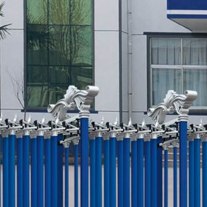 17m / min Electric Folding Sliding Gate Automatic Retractable Stainless Steel