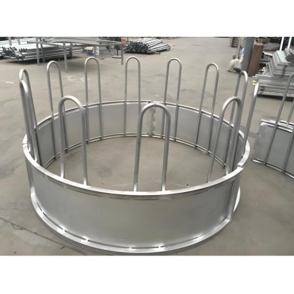 Quality 6 Rails Welded Cattle Feeder Panels Galvanized Metal Livestock Fence wholesale