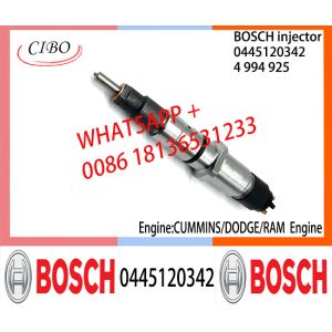 BOSCH 0445120342 Neutral Diesel Fuel Injector Assembly 0445120342 4994925 For