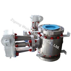 6" Metal To Metal Seal Ball Valve F316 Class 300 Ball Valve With High Precision