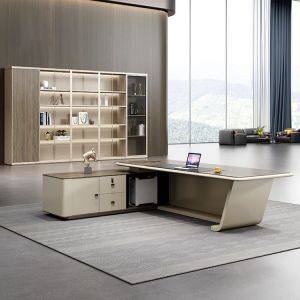 Customized Colors Modern Wood Home Office Computer Desk with Customizable Drawer
