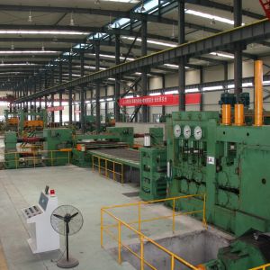 Gear-driven Sheet Uncoiling Leveling and Shearing Machine for Leveling Steel