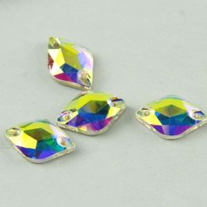 Lemon Glass Rhinestone Claw Setting Crystals