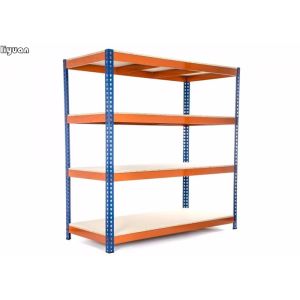 Powder Coated Light Duty Racking Steel Shelf Panel Customized Dimension