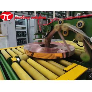PLC Control Copper Coil Copper Strip Packing Line OD 800mm-1500mm Width 200mm