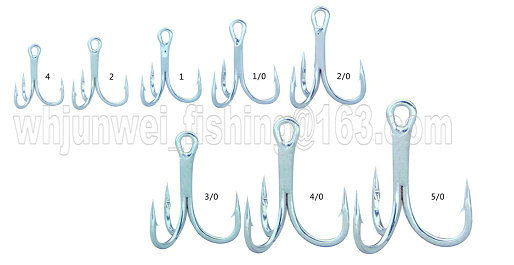 6066# TREBLE FISHING HOOK