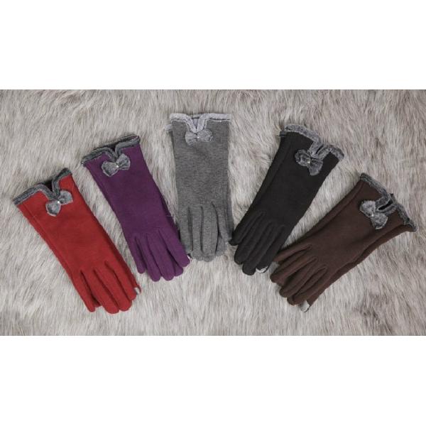 Quality lady dress gloves, touching effect, various colors wholesale