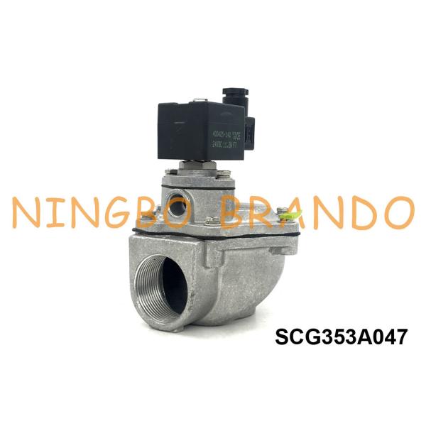 Quality SCG353A047 1.5 Inch ASCO Type Pulse Jet Valve For Dust Collector 24VDC 220VAC wholesale
