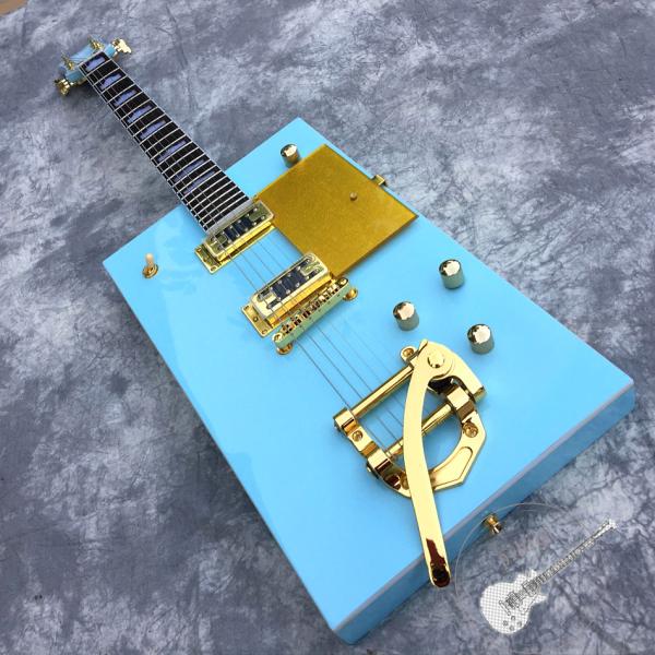 2020 New Electric Guitar in Blue Generous Shape Gold Hardware Customizable All Colors Logo Customized